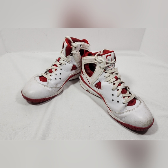 NIKE WOMEN'S AIR HUARACHE ELITE 2008 BASKETBALL SHOES 319408-161 SIZE 10.5 - Picture 1 of 9